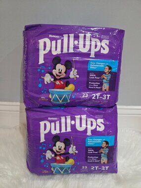 Set of 2 Huggies Pull-Ups Size 2T-3T